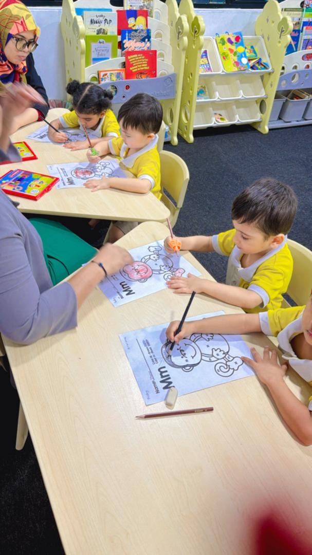 Erudite Little Stars preschool activity